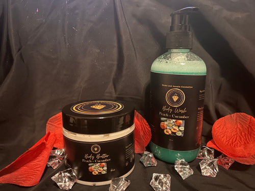 Peach & Cucmber Body Butter Shower Gel