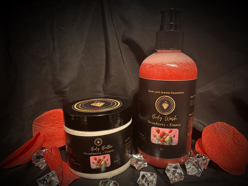 Strawberry & Guava Body Butter & Shower Gel
