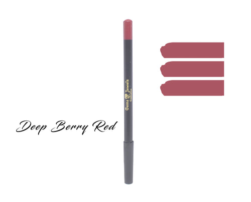 Deep Berry Red Lip Liner